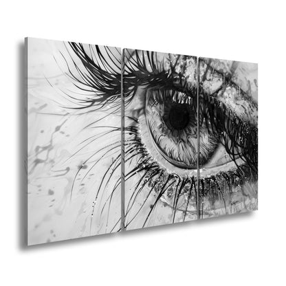 Leinwandbild Auge der Seele – detailreich, tief und voller Licht - deyoli