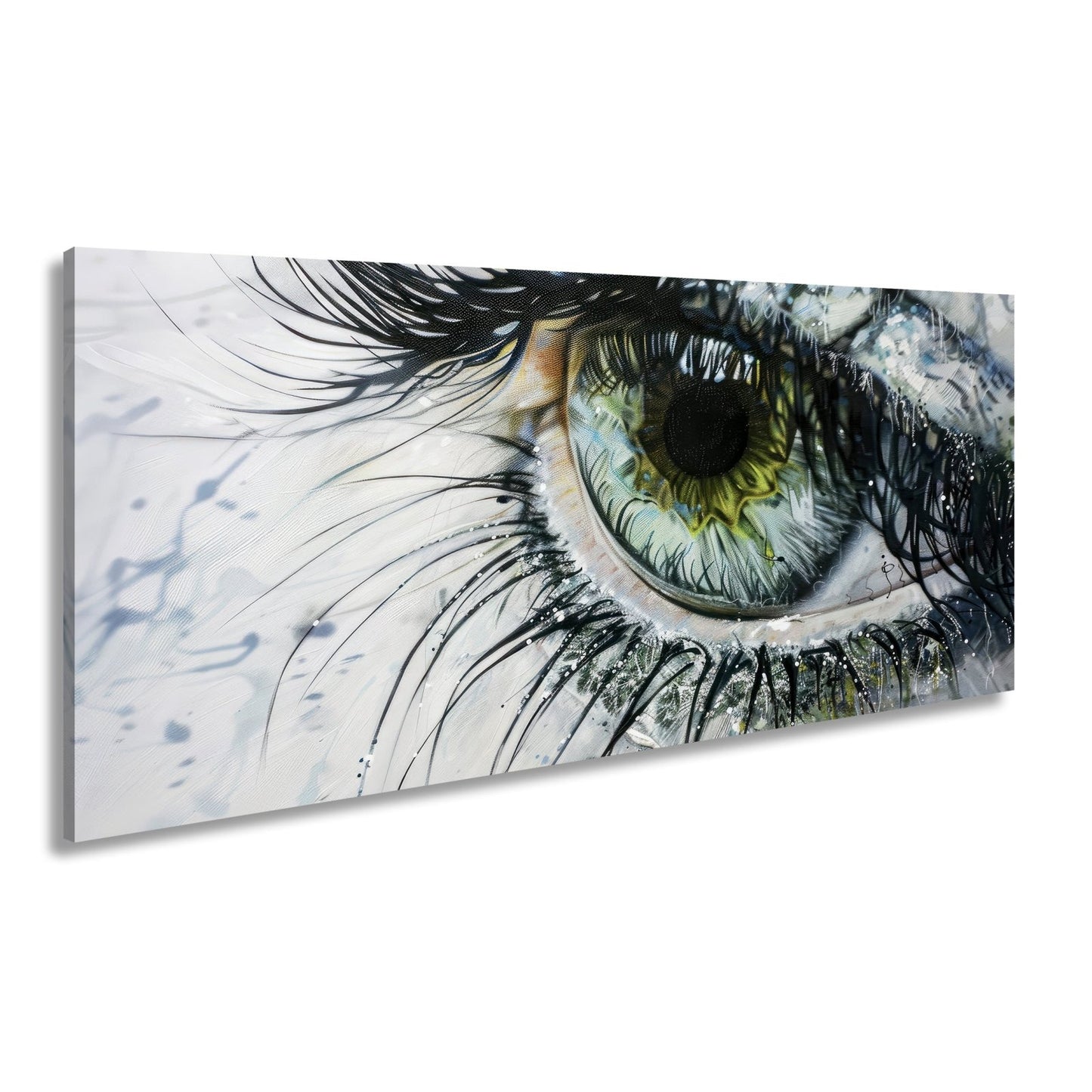 Leinwandbild Auge der Seele – detailreich, tief und voller Licht - deyoli