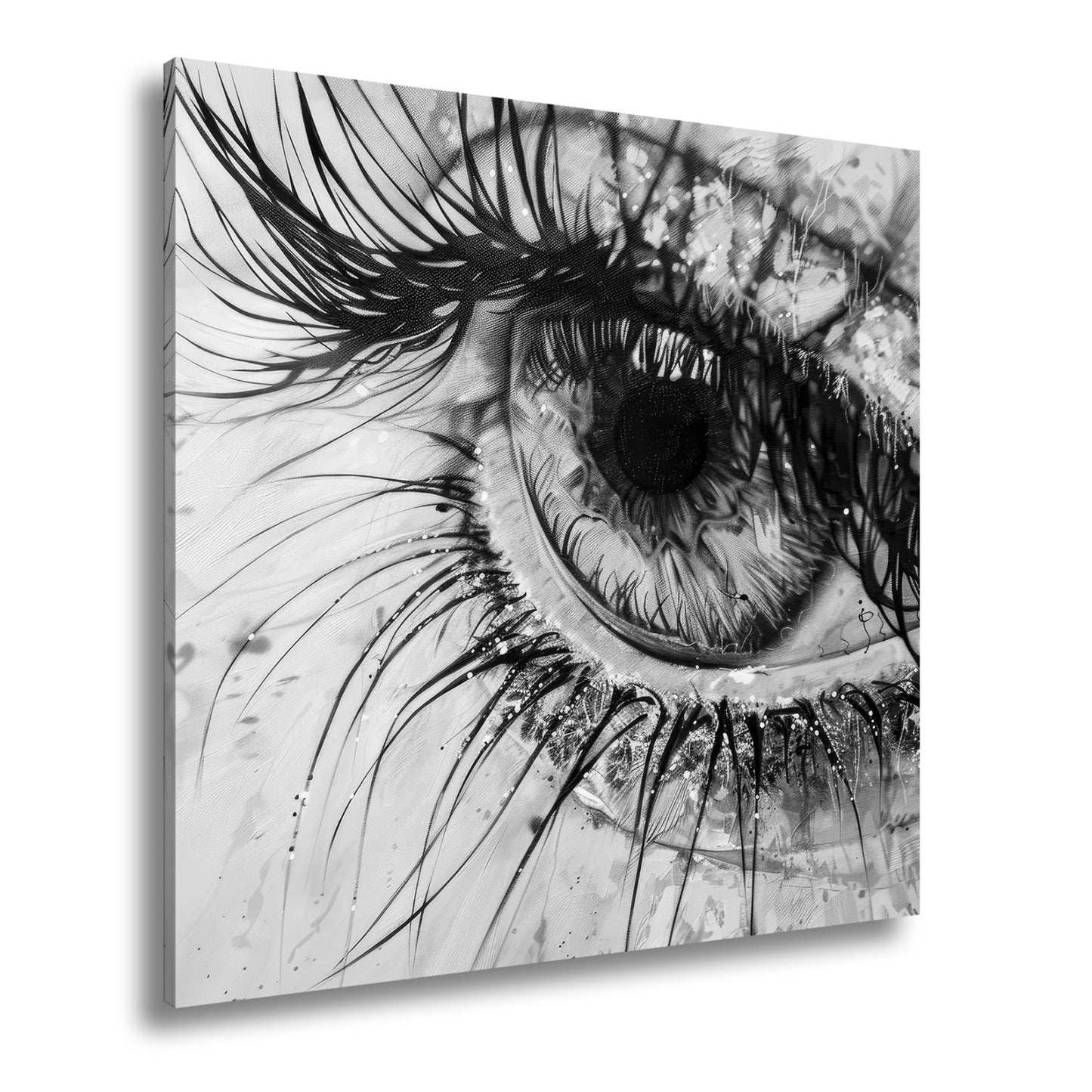 Leinwandbild Auge der Seele – detailreich, tief und voller Licht - deyoli