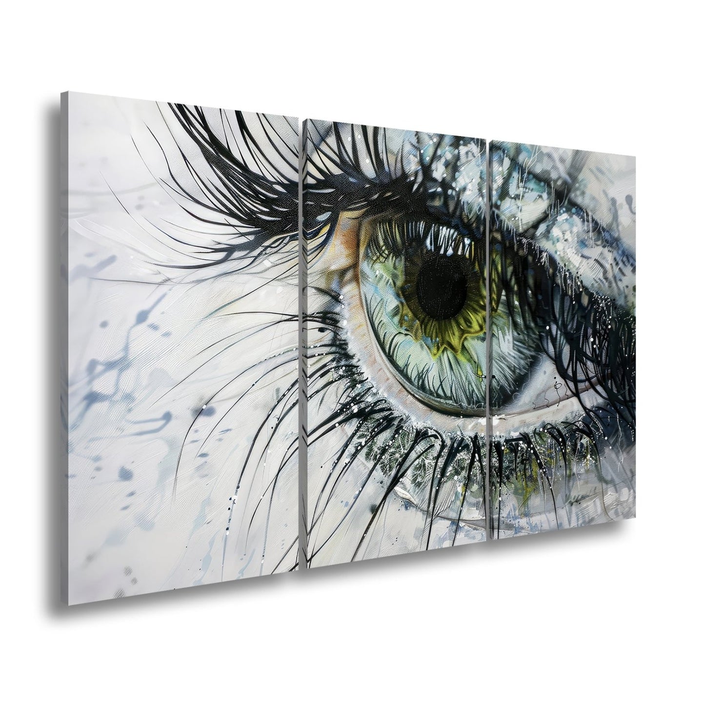 Leinwandbild Auge der Seele – detailreich, tief und voller Licht - deyoli