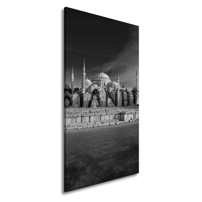 Leinwandbild Byzantinische Pracht – die Hagia Sophia im Abendlicht. - deyoli