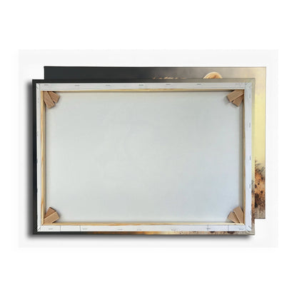 Leinwandbild Cheetahblick – wild, fokussiert und majestätisch gemalt. - deyoli