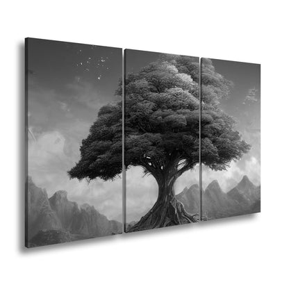Leinwandbild Der Baum der Farben – ein Märchen aus Licht und Leben. - deyoli