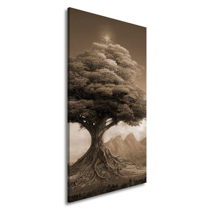 Leinwandbild Der Baum der Farben – ein Märchen aus Licht und Leben. - deyoli