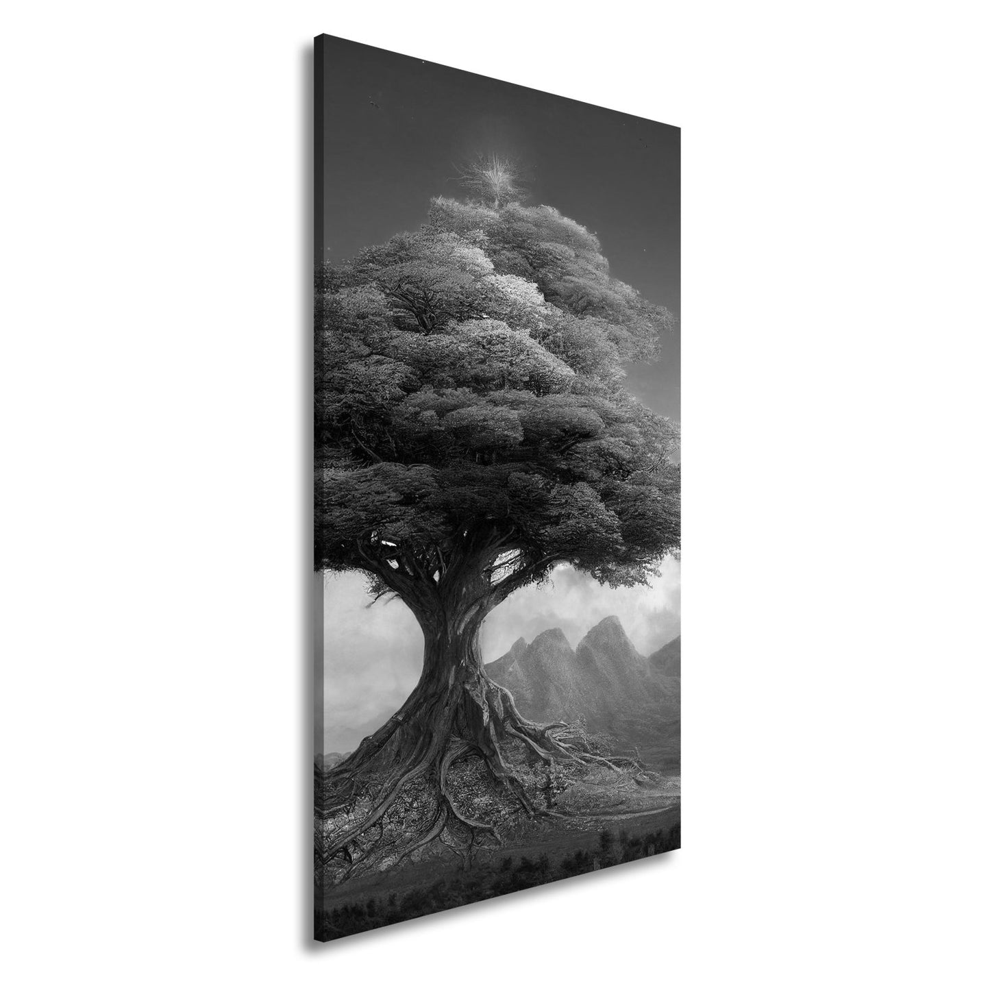 Leinwandbild Der Baum der Farben – ein Märchen aus Licht und Leben. - deyoli