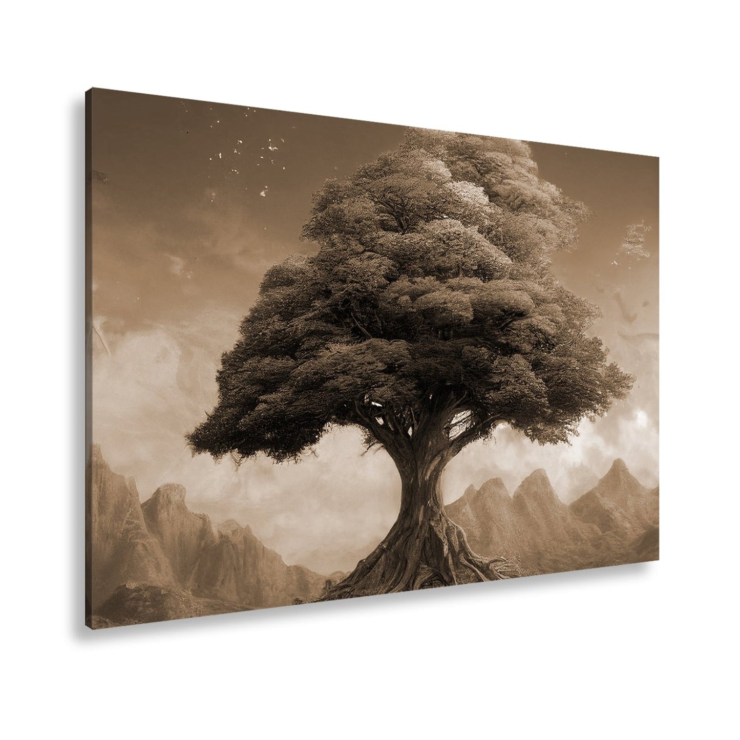 Leinwandbild Der Baum der Farben – ein Märchen aus Licht und Leben. - deyoli