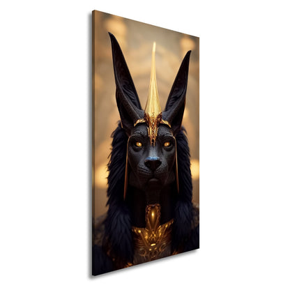 Leinwandbild Der Blick des Anubis – geheimnisvoll, würdevoll, göttlich. - deyoli