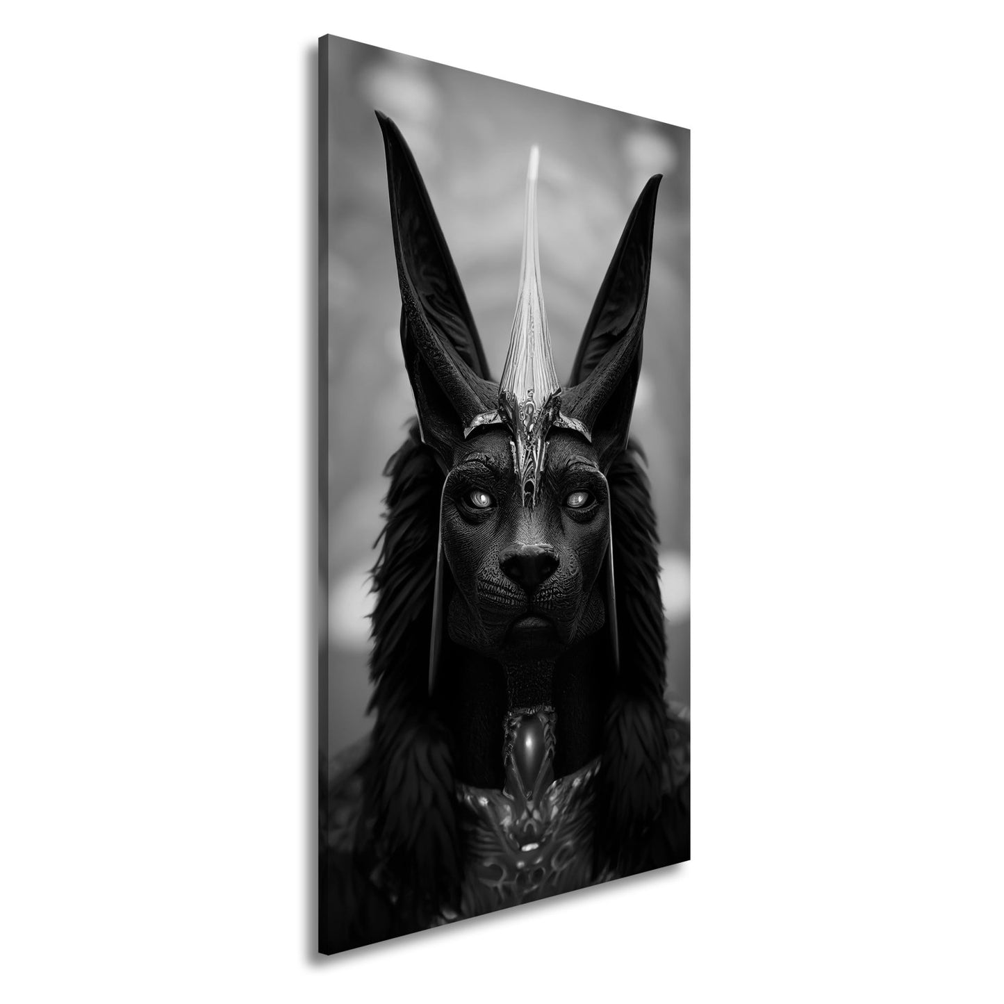 Leinwandbild Der Blick des Anubis – geheimnisvoll, würdevoll, göttlich. - deyoli