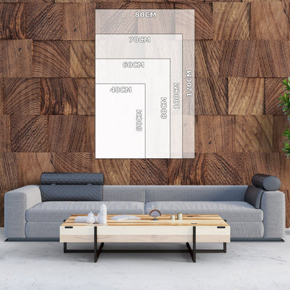 Leinwandbild Der König der Savanne im Glanz des letzten Lichts - deyoli