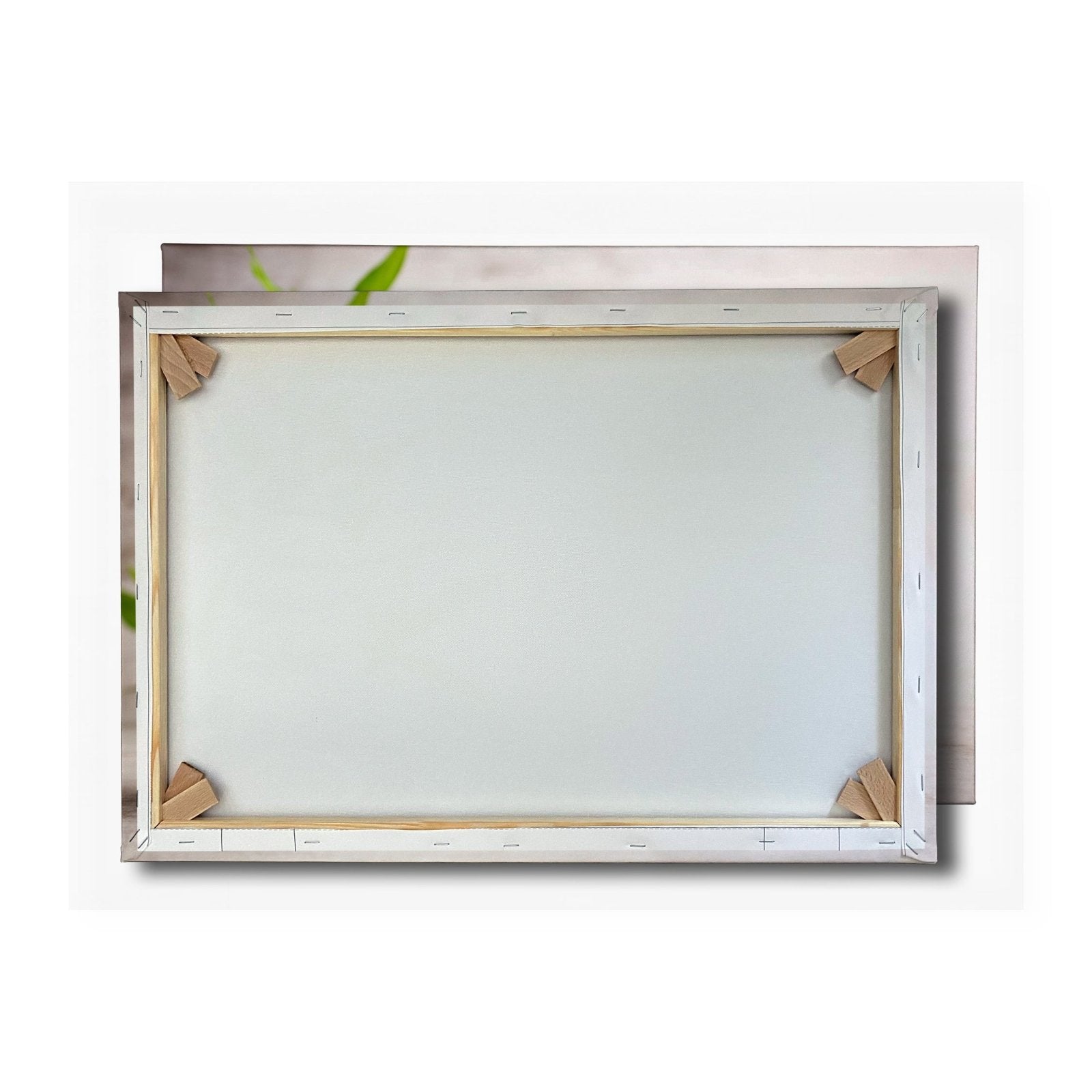 Leinwandbild Eleganz der Stille – Harmonie in geschichteter Form. - deyoli