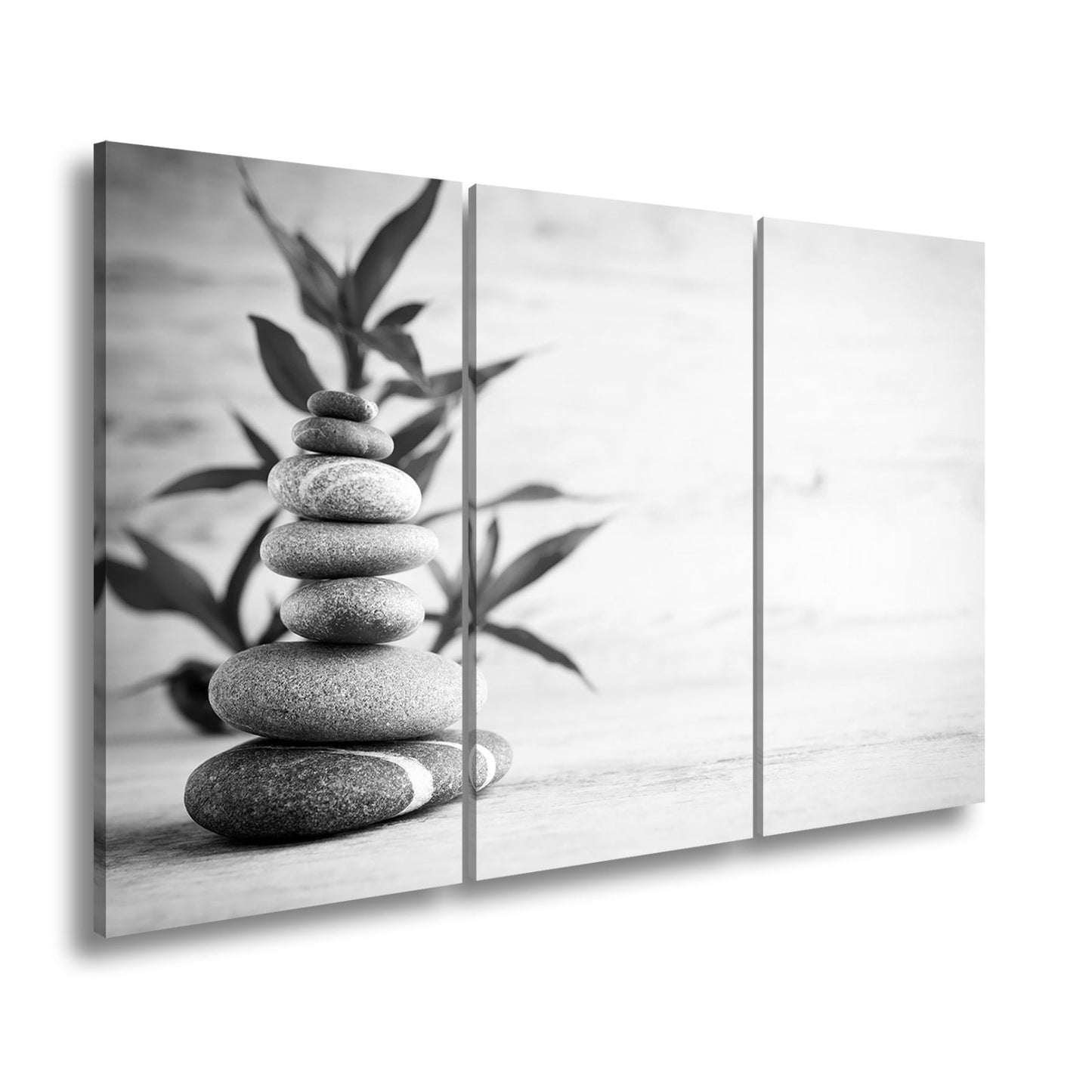 Leinwandbild Eleganz der Stille – Harmonie in geschichteter Form. - deyoli