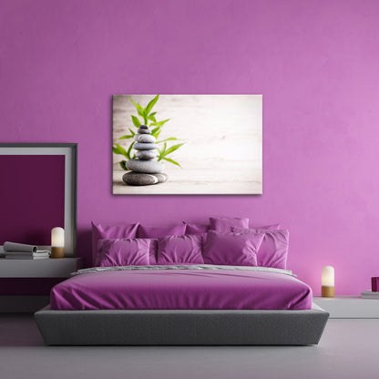 Leinwandbild Eleganz der Stille – Harmonie in geschichteter Form. - deyoli