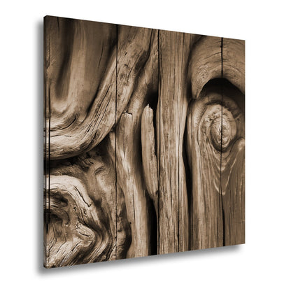 Leinwandbild Farbenflut im Holz – Natur als lebendige Leinwand. - deyoli