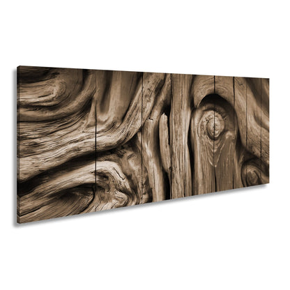 Leinwandbild Farbenflut im Holz – Natur als lebendige Leinwand. - deyoli