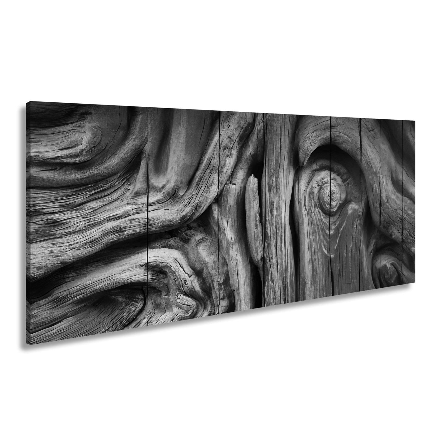 Leinwandbild Farbenflut im Holz – Natur als lebendige Leinwand. - deyoli