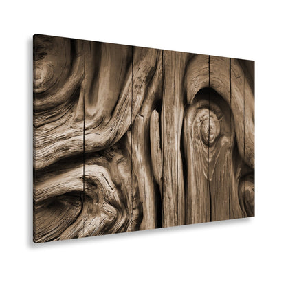 Leinwandbild Farbenflut im Holz – Natur als lebendige Leinwand. - deyoli