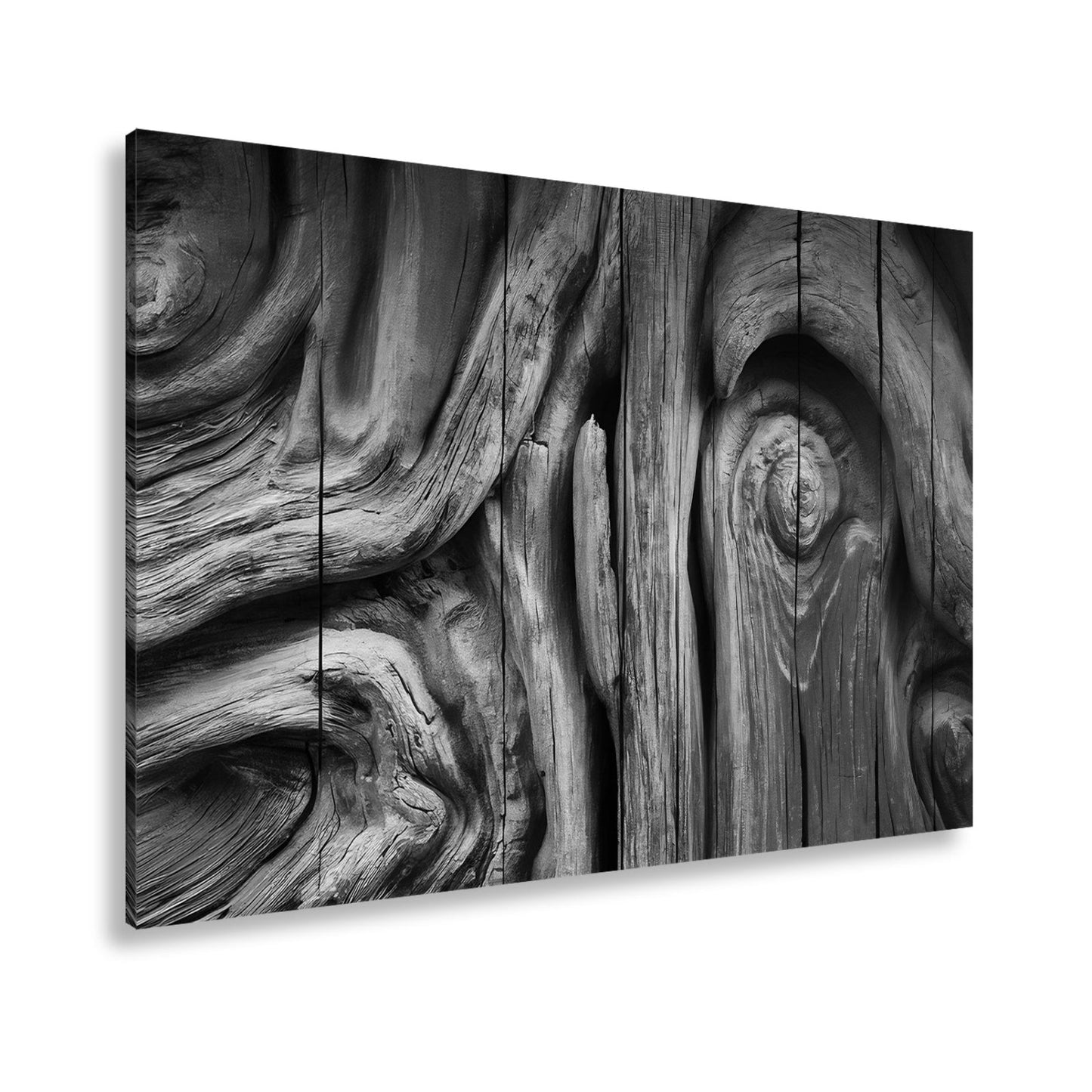 Leinwandbild Farbenflut im Holz – Natur als lebendige Leinwand. - deyoli