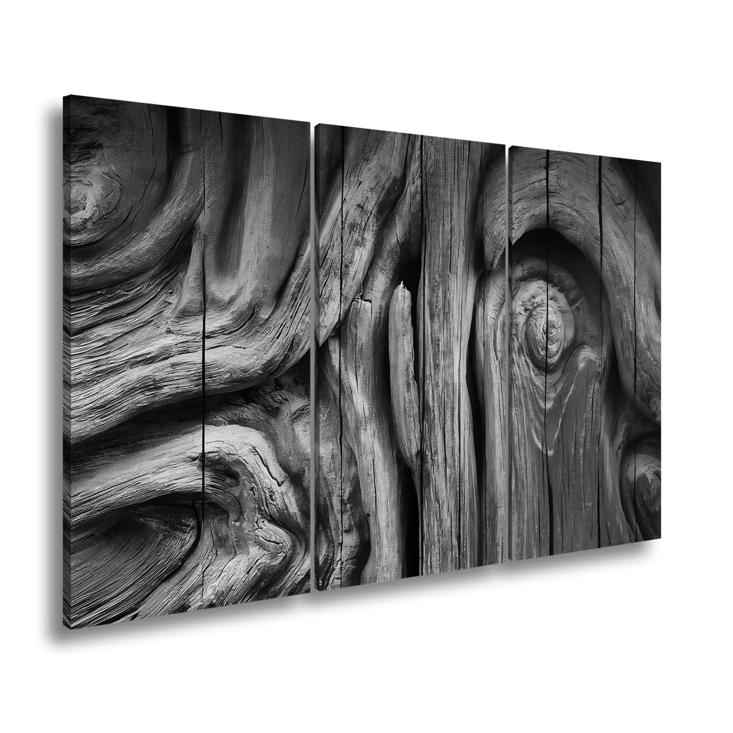 Leinwandbild Farbenflut im Holz – Natur als lebendige Leinwand. - deyoli