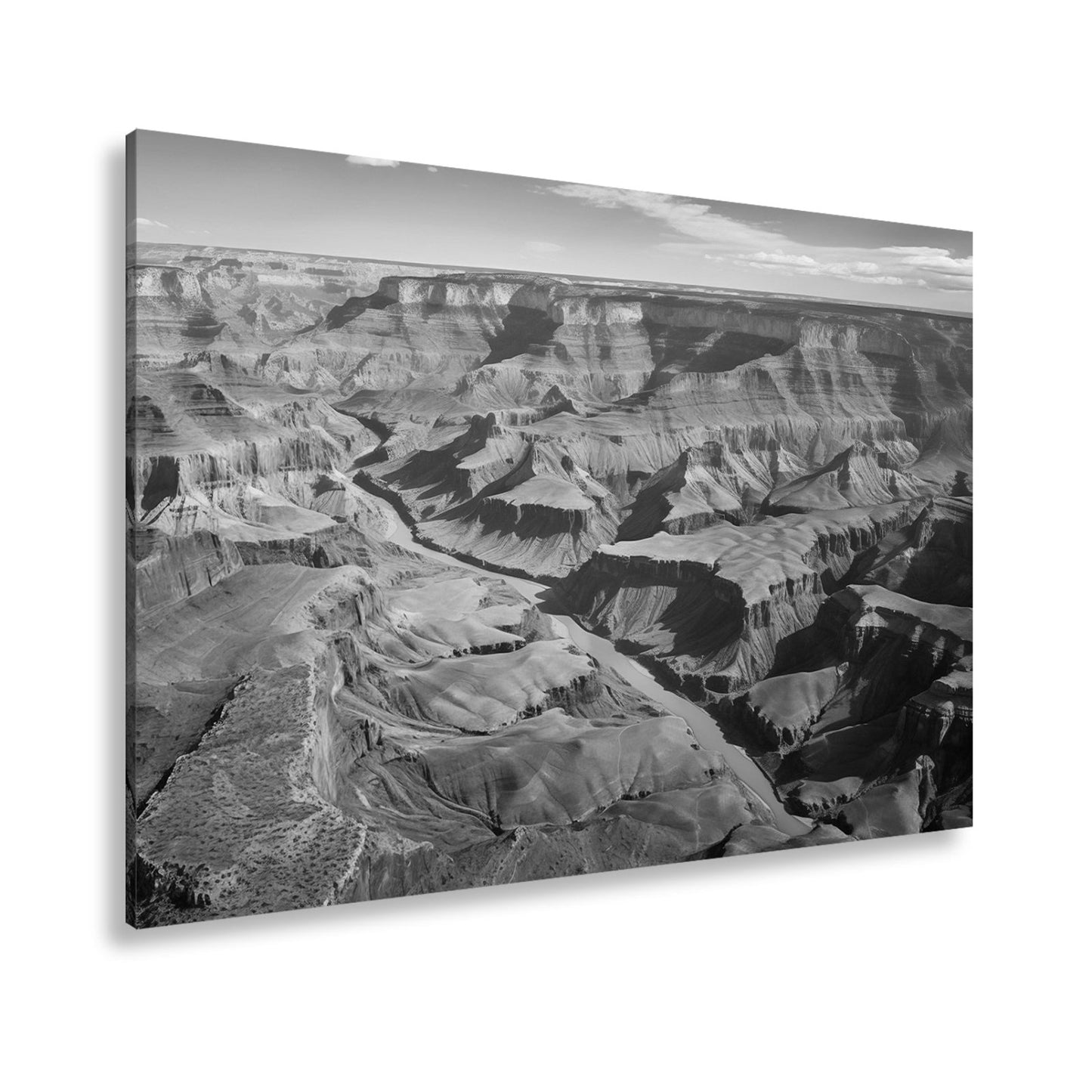 Leinwandbild Farbgewaltiger Blick über den Grand Canyon – Panorama XXL - deyoli
