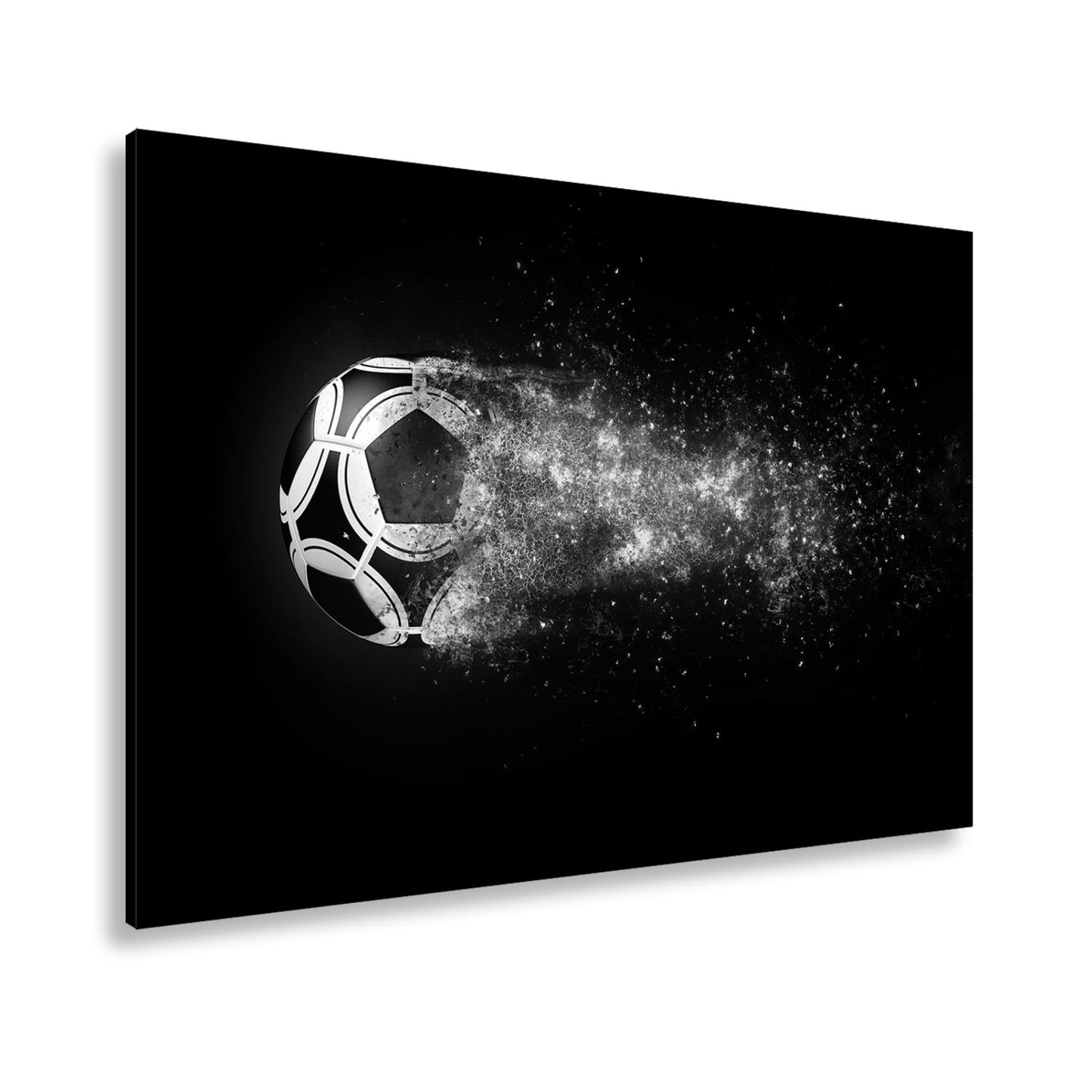 Leinwandbild Feuerball des Spiels – Energie entlädt sich in Flammen. - deyoli