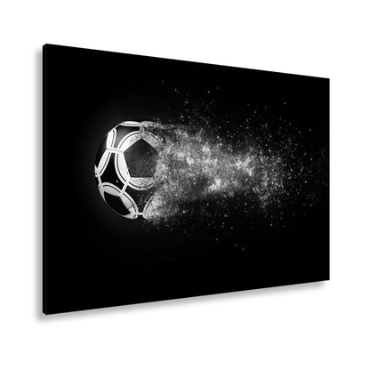 Leinwandbild Feuerball des Spiels – Energie entlädt sich in Flammen. - deyoli