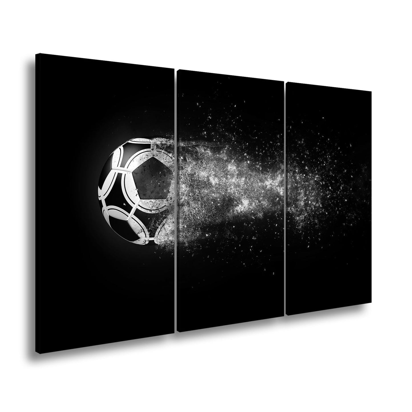 Leinwandbild Feuerball des Spiels – Energie entlädt sich in Flammen. - deyoli