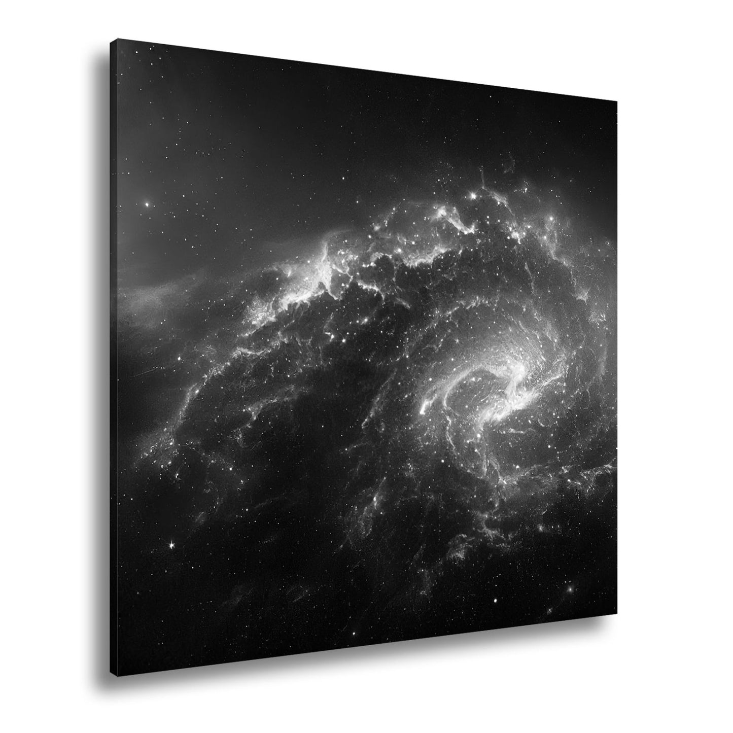Leinwandbild Galaktischer Sturm – Leuchtende Farben XXL Wandbild - deyoli