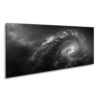 Leinwandbild Galaktischer Sturm – Leuchtende Farben XXL Wandbild - deyoli