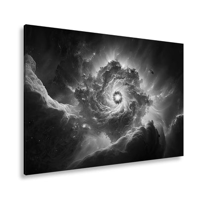 Leinwandbild Galaktischer Wirbel – Abstrakte Kunst XXL Wandbild - deyoli
