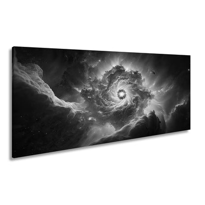 Leinwandbild Galaktischer Wirbel – Abstrakte Kunst XXL Wandbild - deyoli
