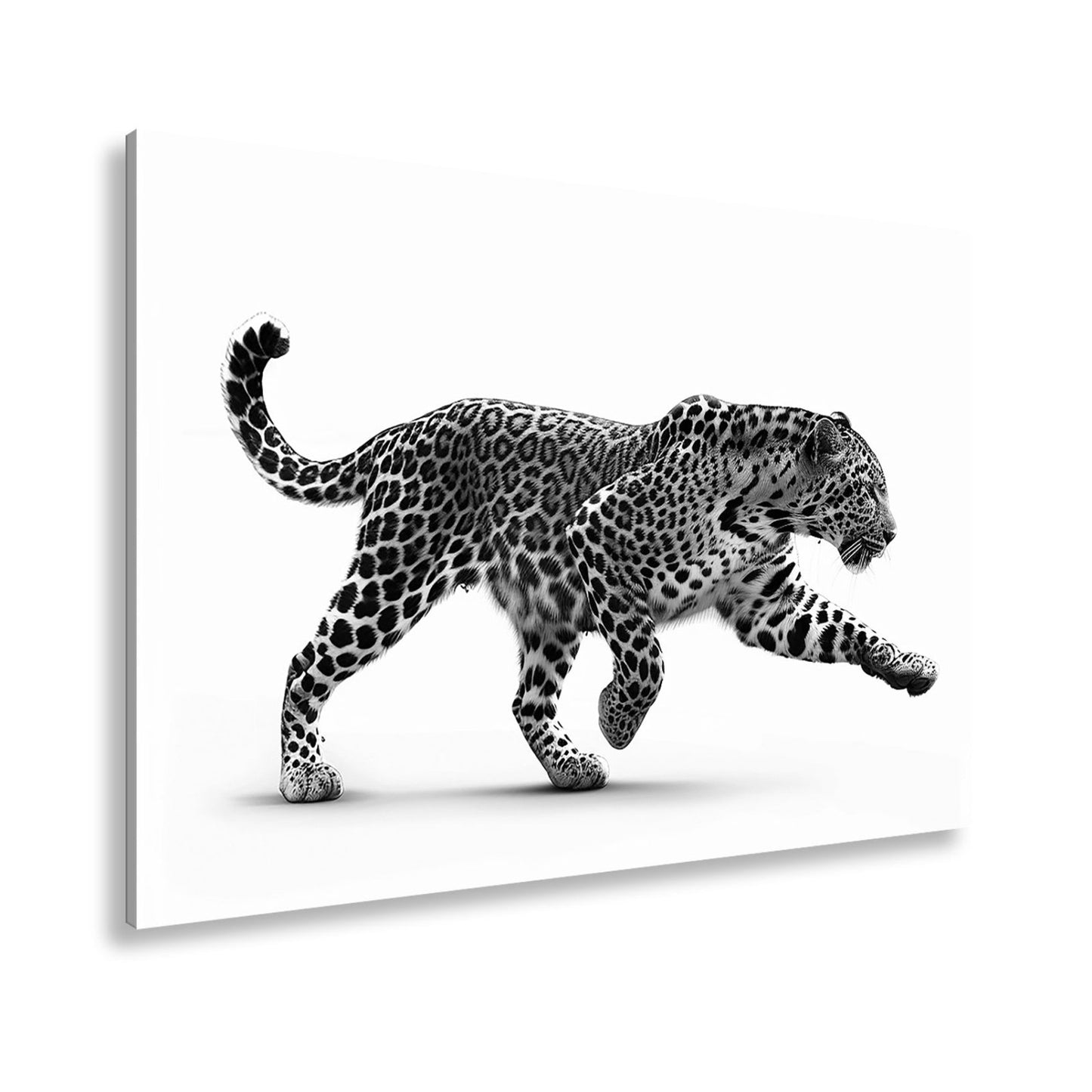 Leinwandbild Gepard in Bewegung – Eleganz trifft auf explosive Kraft. - deyoli