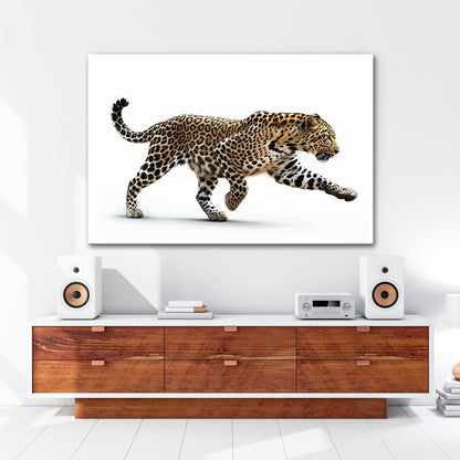 Leinwandbild Gepard in Bewegung – Eleganz trifft auf explosive Kraft. - deyoli