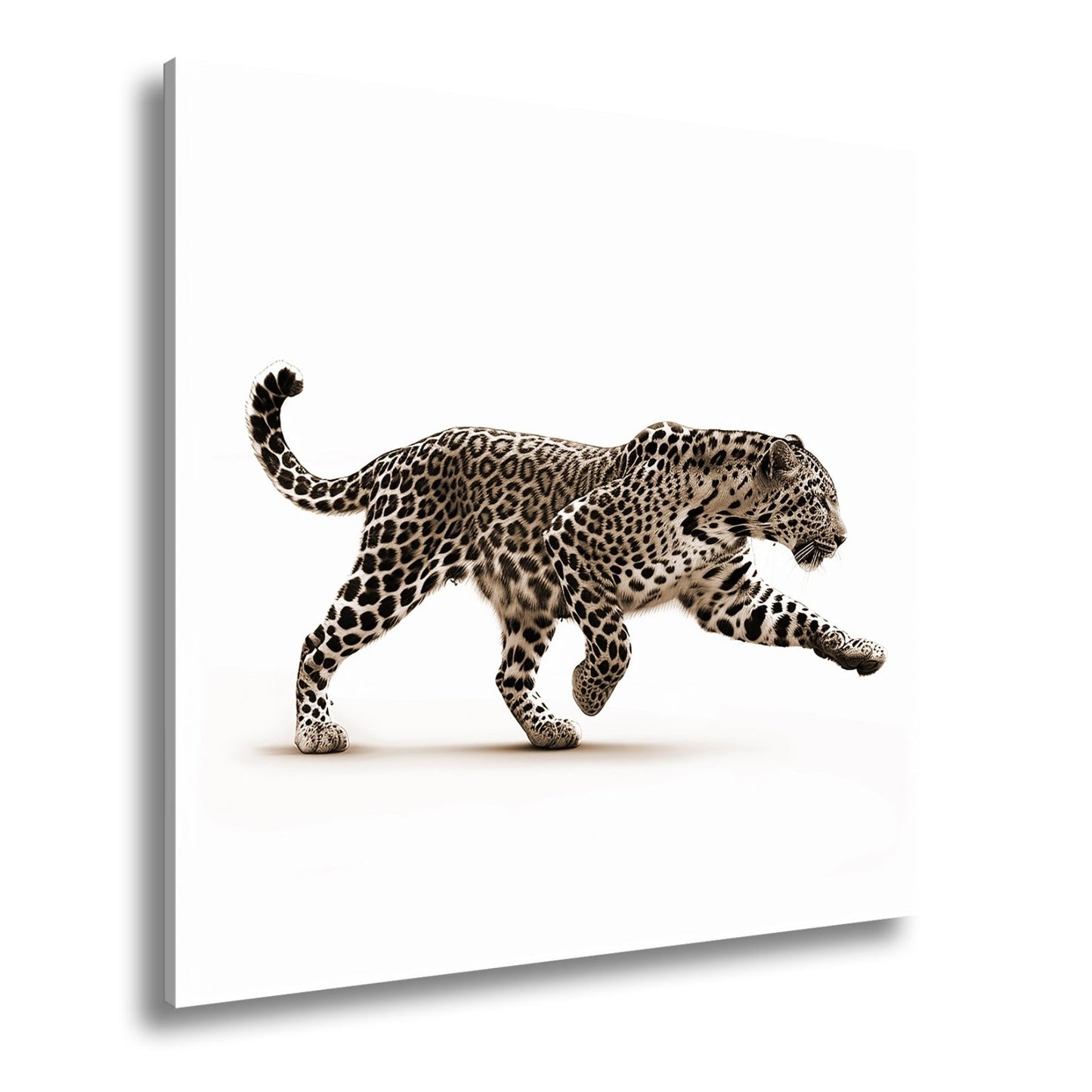 Leinwandbild Gepard in Bewegung – Eleganz trifft auf explosive Kraft. - deyoli