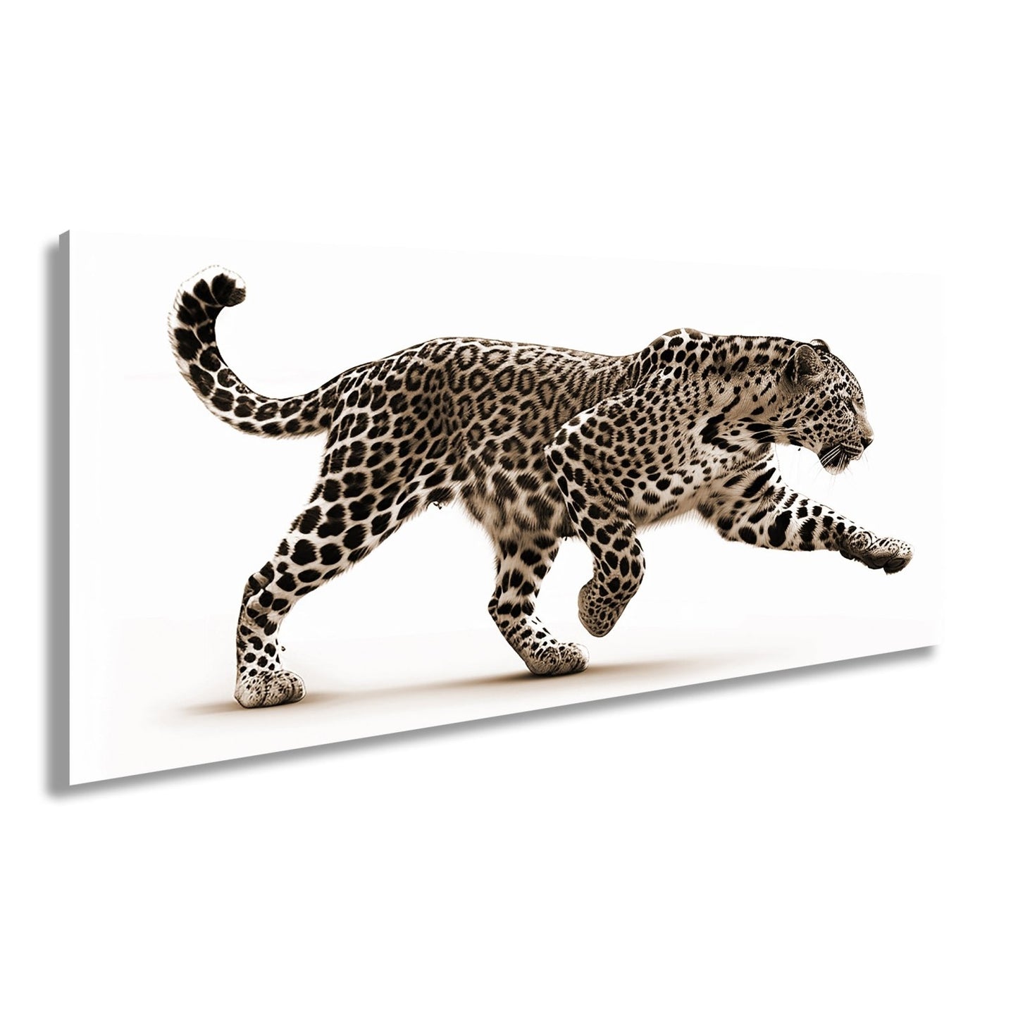 Leinwandbild Gepard in Bewegung – Eleganz trifft auf explosive Kraft. - deyoli