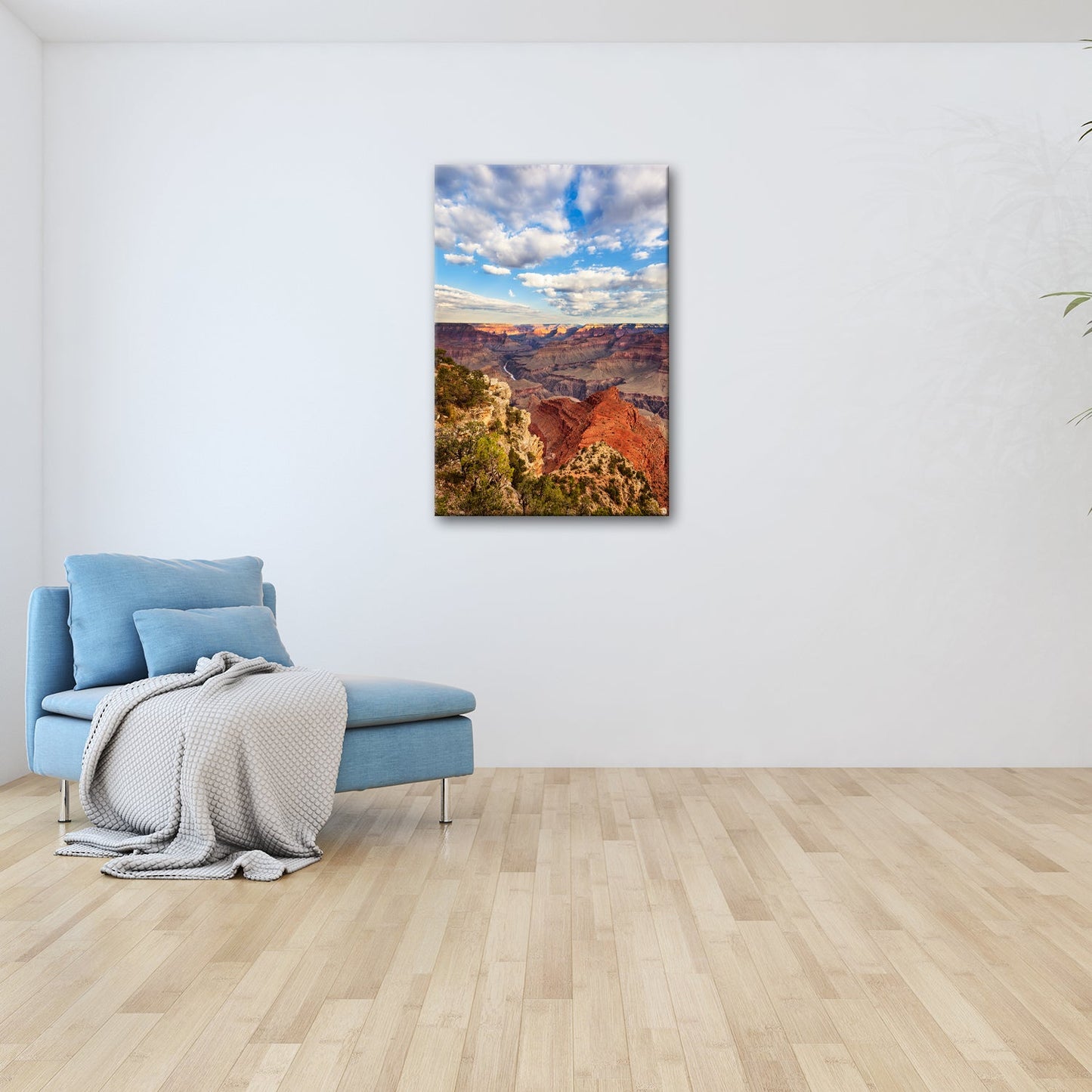 Leinwandbild Grand Canyon im Abendglanz XXL – Landschaft Wandbild USA - deyoli