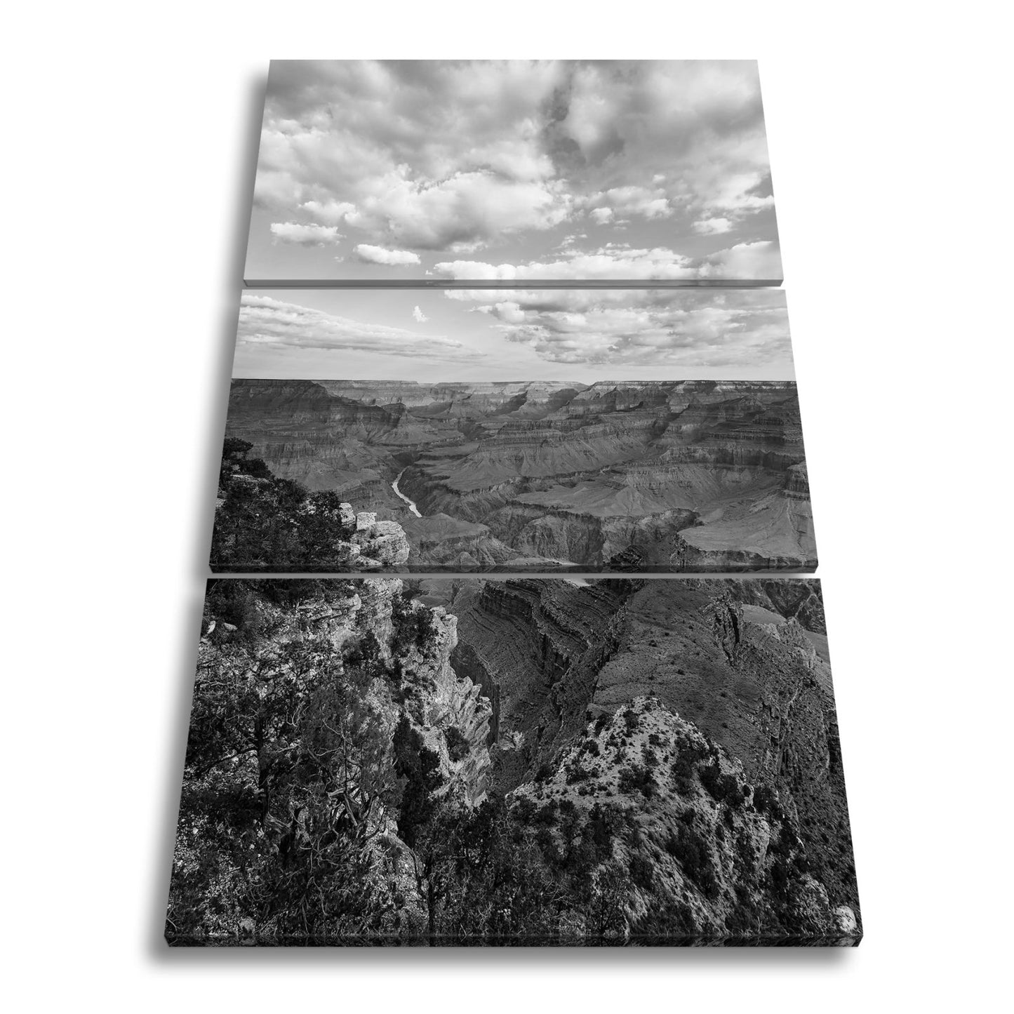 Leinwandbild Grand Canyon im Abendglanz XXL – Landschaft Wandbild USA - deyoli