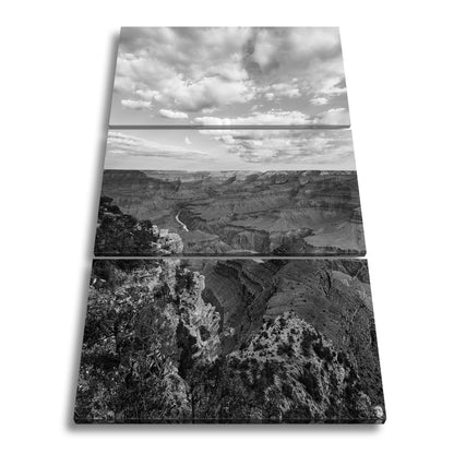Leinwandbild Grand Canyon im Abendglanz XXL – Landschaft Wandbild USA - deyoli