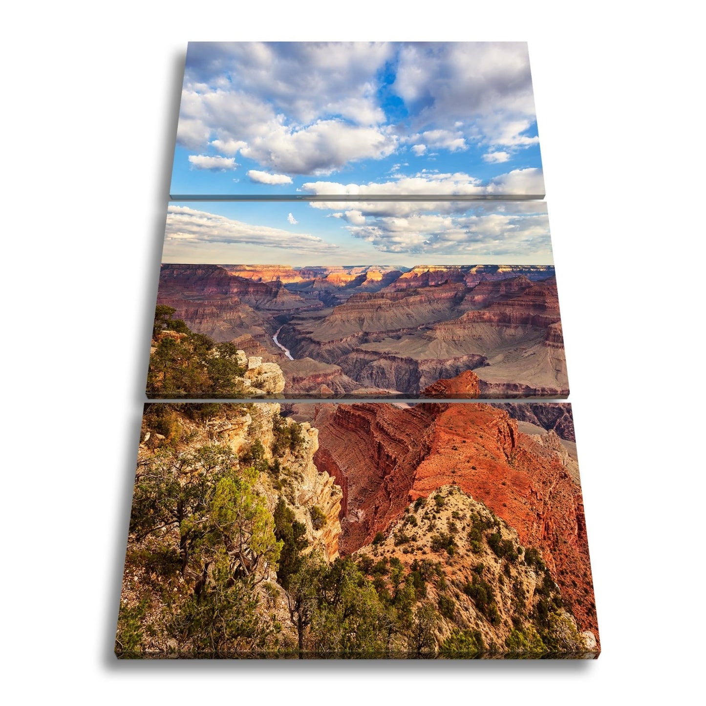 Leinwandbild Grand Canyon im Abendglanz XXL – Landschaft Wandbild USA - deyoli