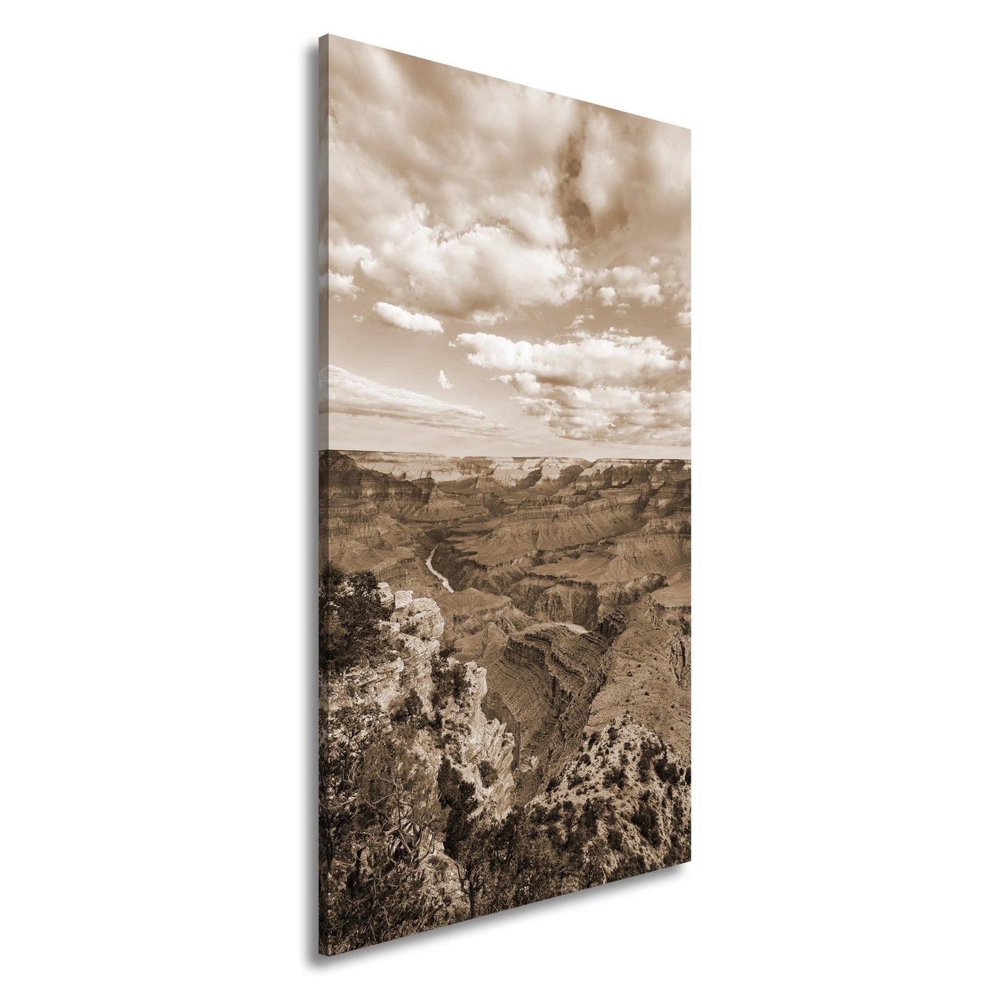 Leinwandbild Grand Canyon im Abendglanz XXL – Landschaft Wandbild USA - deyoli