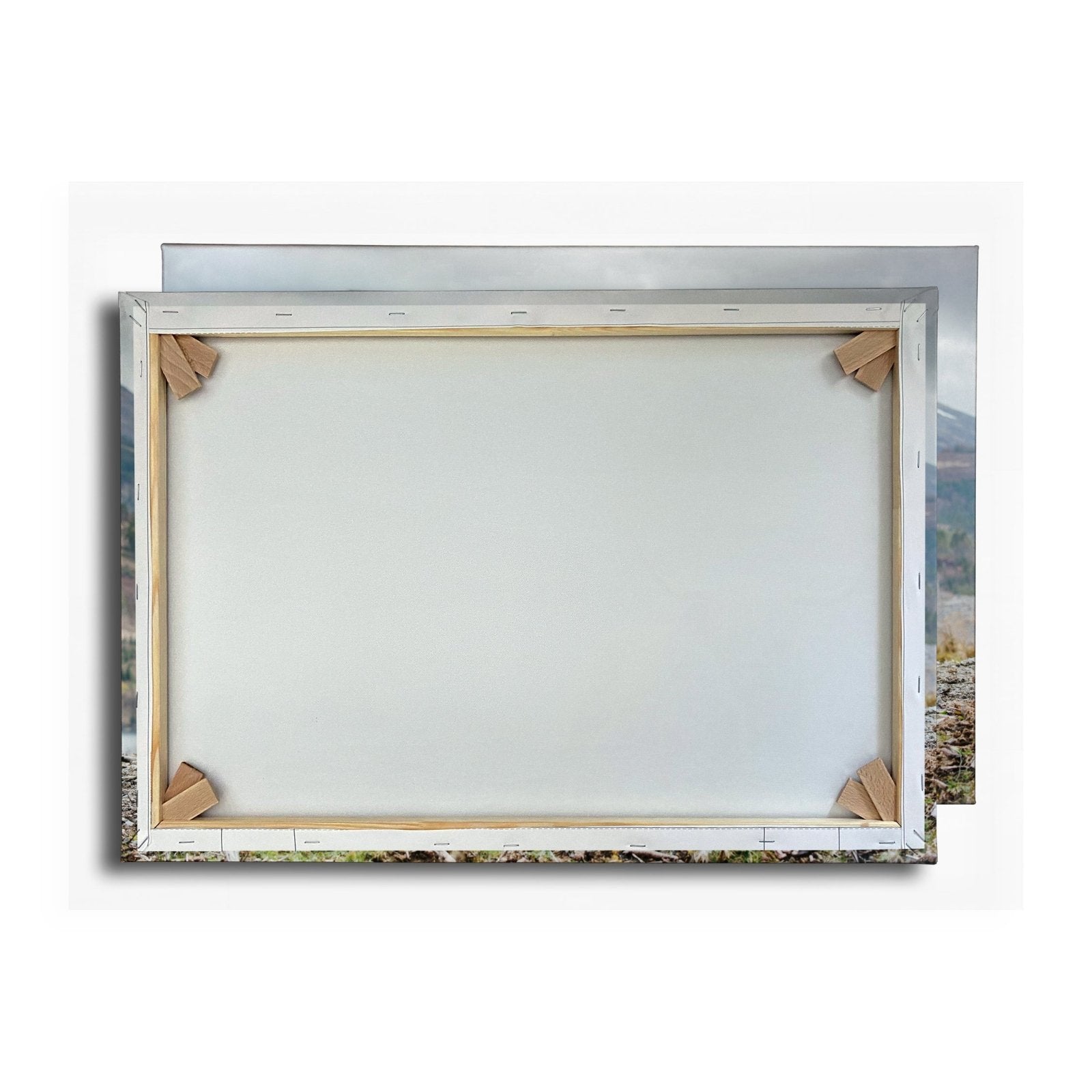 Leinwandbild Highland - Rind – Majestätische Bergkulisse XXL - deyoli