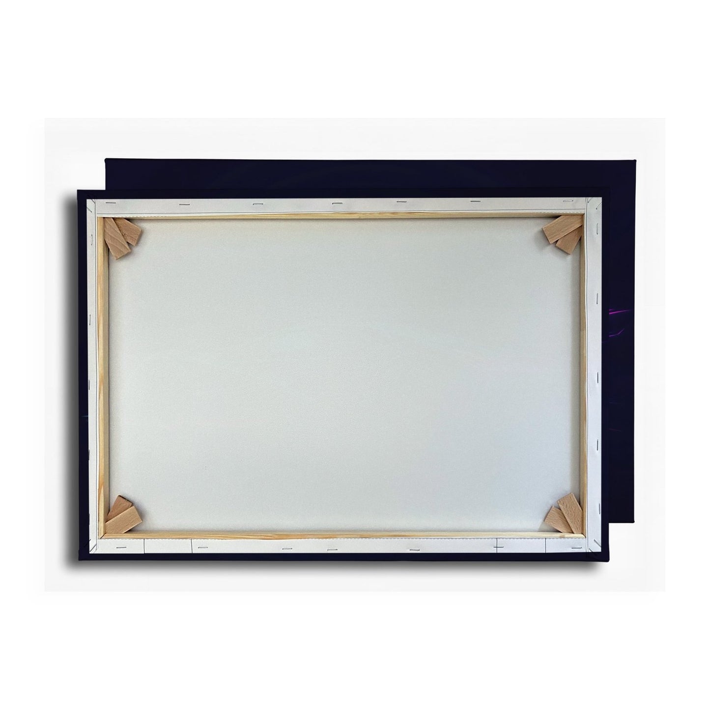 Leinwandbild Hypercar XXL – Neonträume formen futuristisches Design - deyoli