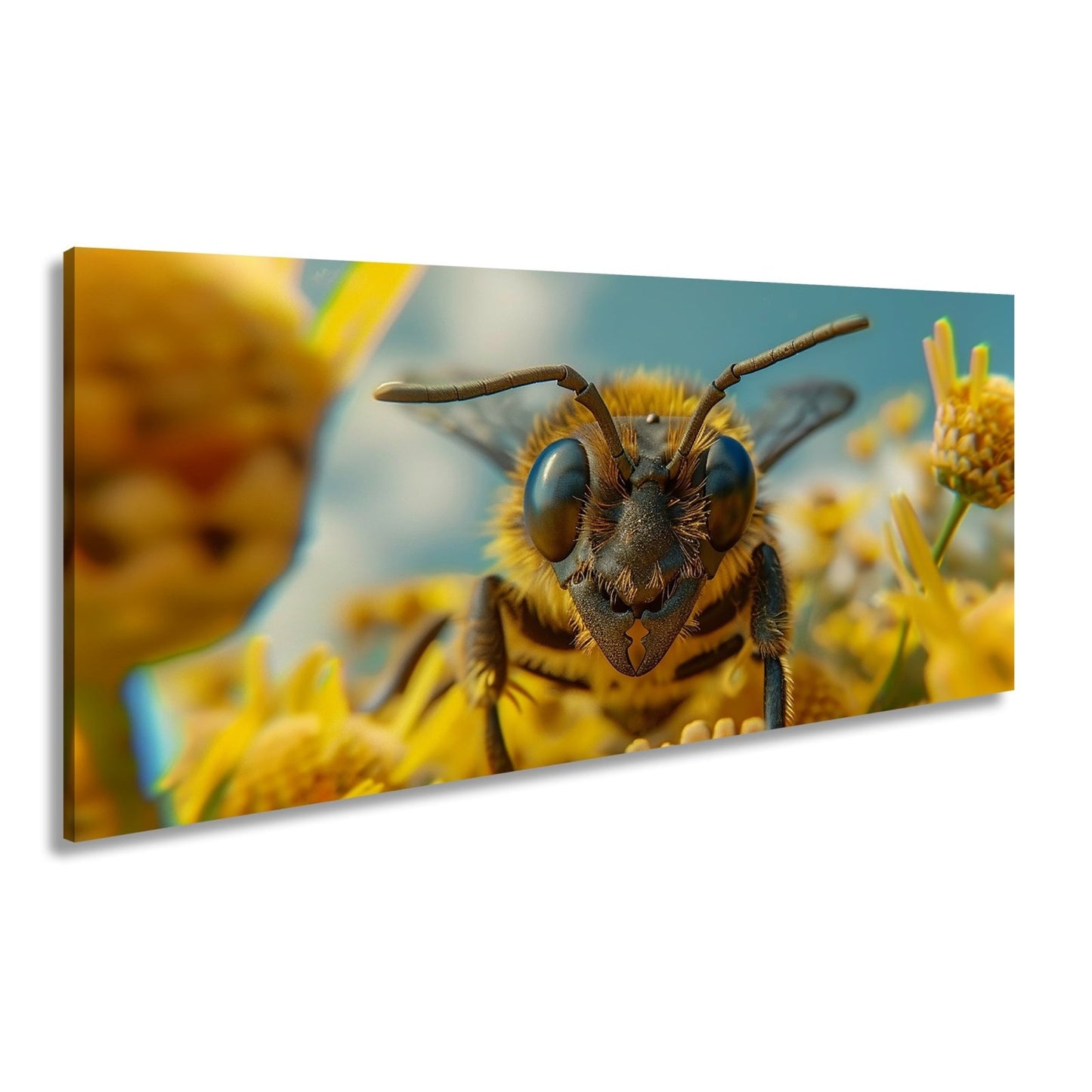 Leinwandbild In deinen Augen spiegelt sich der Sommer der Blumen - deyoli