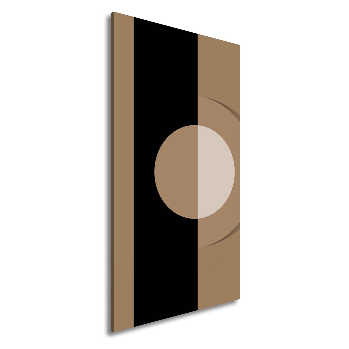 Leinwandbild Klares Retro - Design in kräftigen Formen. - deyoli