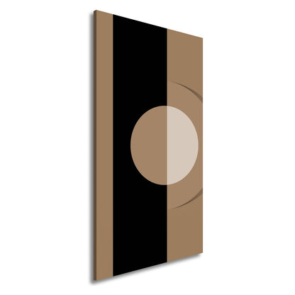 Leinwandbild Klares Retro - Design in kräftigen Formen. - deyoli