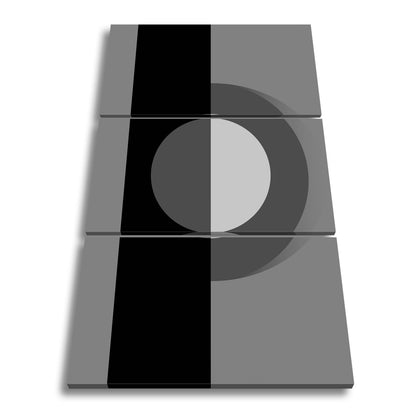 Leinwandbild Klares Retro - Design in kräftigen Formen. - deyoli