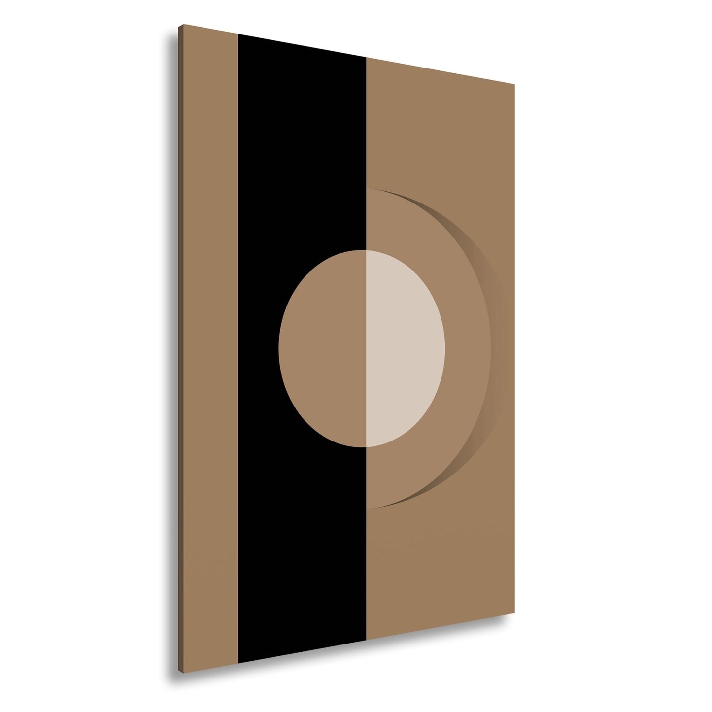 Leinwandbild Klares Retro - Design in kräftigen Formen. - deyoli