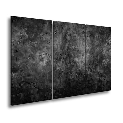 Leinwandbild Kupfer trifft Tiefe abstrakte Patina Blau Rost XXL – Abstrakte Kunst - deyoli