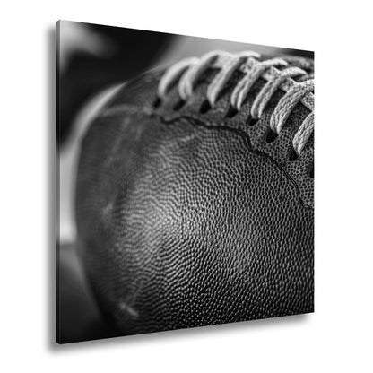 Leinwandbild Leder, Naht, Geschichte – Football ganz nah. - deyoli
