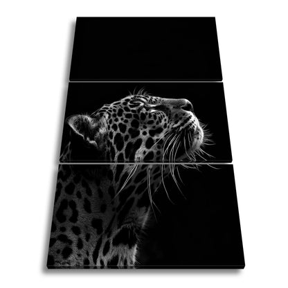 Leinwandbild Leopard im Licht – Stärke in stiller Kontur. - deyoli