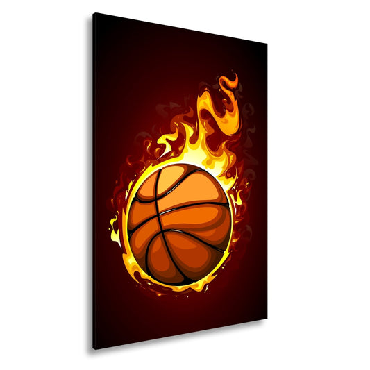 Leinwandbild Liebestrank funkelt – Magie in Glas und Herz gegossen. - deyoli